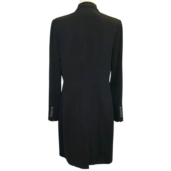 Lauren Ralph Lauren Long Sleeve Notched Collar 3 Button Knee Length Blazer Sz10P - Picture 3 of 6